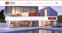 Desktop Screenshot of ladeiraecampanha.com.br
