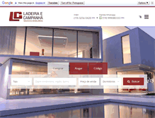 Tablet Screenshot of ladeiraecampanha.com.br